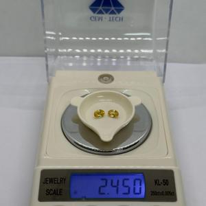 Saphir jaune de Ceylan Pierre précieuse en vrac Forme ovale de forme libre naturelle Meilleur prix Paire Pierre chauffée du Sri Lanka - Product Image 4