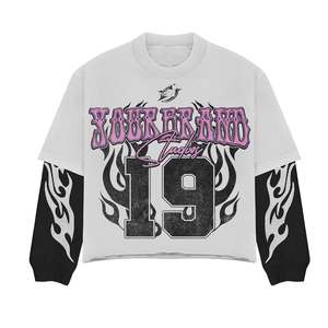 Popular camiseta de gran tamaño para hombre, ropa informal personalizada, Polo gráfico liso, camisetas de talla grande con lavado ácido Vintage de peso pesado en Stock - Product Image 1