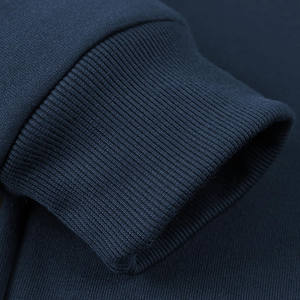 เสื้อมีฮู้ดสำหรับผู้ชายโอเวอร์ไซส์ผ้าคอตตอนเนื้อหนาผสมเรียบหรูเนื้อผ้าฝ้ายผสมแบบ380gsm - Product Image 3