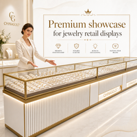 Vitrine de luxe pour montres et bijoux, présentoir de montres, présentoir à bijoux, meuble de présentation de luxe