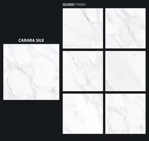 Carrara Silk 800x800mm Porcelain 80x80cm Polished Tiles Luxury Bathroom Gabon Interior Ceramic Tile - Product Image 2