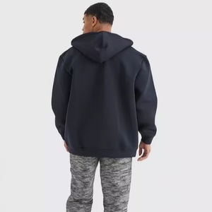 Sudadera personalizada de gran tamaño de algodón pesado para hombre, sudadera básica Premium con capucha, oferta al por mayor, tendencia 2024 - Product Image 1
