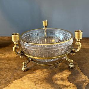 เทียนหอมจากขี้ผึ้งถั่วเหลืองพรีเมียมในโถแก้วตกแต่งอะลูมิเนียมทองเหลืองสำหรับโรงแรม กลิ่นหอมตกแต่งบ้าน ตกแต่งโต๊ะ - Product Image 1