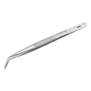 Pince à épiler de précision à pointe fine en acier inoxydable, outil durable pour la manucure, usage commercial et domestique - Product Image 1