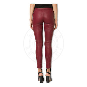Pantalon en cuir de la robe des femmes avec l'isolation, OEM fait sur commande - Product Image 3