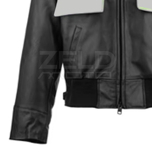 Chaqueta de piel auténtica para hombre de alta calidad personalizada chaqueta de piel auténtica para hombre con diseño de color al por mayor para hombre - Product Image 3