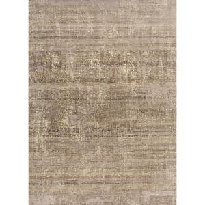 Alfombra de Lana Anudada a Mano Uvenuti Ivory AKWL-13025, Estilo Tabriz, Patrón Abstracto, para Sala de Estar, Pasillo, Rectangular, Hecha a Mano - Product Image 1