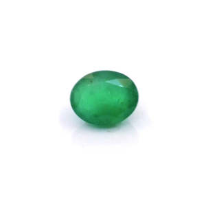 Esmeralda Zambiana Natural, Corte Esmeralda, 2.47 Quilates, Gema Suelta Facetada, Forma de Cojín, Ovalada, Pera, Formas Fantasía, Diamante de 1 mm, Tratada con Calor, Certificada por GRS - Product Image 1