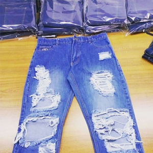 Pantalones Vaqueros Ligeros de Alta Calidad para Hombre, Diseño de Bolsillos Personalizado, Estilo Recto para Otoño, Venta al Por Mayor - Product Image 6