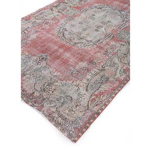 Vintage Large Area Hand Knotted Wool <b>Rugs</b> Red & Orange Medallion Pattern for Home Living Room or Hallway-Pae-2468 - Product Image 2