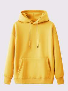 Sweats à capuche en tricot pour hommes grande taille, personnalisables, chauds, doux, coupe décontractée, parfaits pour les tenues décontractées, le style urbain, les superpositions quotidiennes - Product Image 6