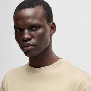 T-shirt décontracté en coton pour homme, 100 % jersey, 220 grammes, best-seller, OEM, avec design personnalisé et logo frontal - Product Image 2