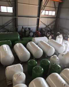 Tanques de propano medianos Seguridad 500/1000 galones Tanque de almacenamiento de gas propano Acero al carbono usado Precio bajo de fábrica - Product Image 2