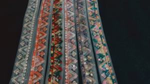 Intricate <b>Embroidered</b> Thread Work Lace Luxury <b>Tulle</b> With Elegant Design for Craft and Accessory Trimming embroidery lace net - Product Image 4