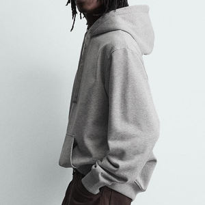 Derniers sweats à capuche pour hommes OEM/ODM, sweats à capuche respirants pour hommes, sweats à capuche de couleur unie pour hommes, prix bas, tendance - Product Image 5