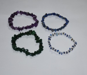 Natural Uncut chips <b>Gemstone</b> beads healing beaded <b>Bracelet</b>, Crystal Stretchy <b>bracelet</b>, <b>gemstone</b> Beaded beads <b>bracelet</b> - Product Image 6