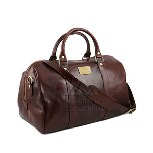 Bolsas de Viaje de Cuero de Diseño Personalizado al por Mayor, Bolsas de Viaje de Cuero de la Mejor Calidad en Color Sólido - Product Image 2