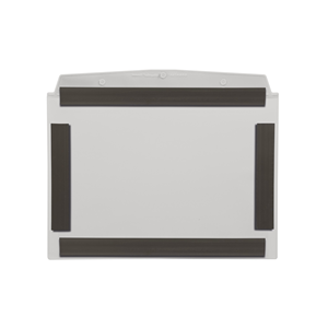 Portadocumenti con tasche magnetiche, DIN A5 orizzontale, Grigio Chiaro, 4 strisce magnetiche, 10 pz / confezione.- SD4M/5110-07 - Product Image 2