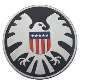 Patch en caoutchouc de silicone en relief en PVC en plastique souple 3D personnalisé avec paillettes décoration de logo économique - Product Image 6