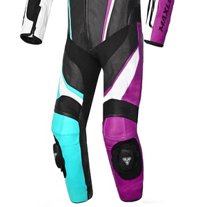 Chaqueta de Motociclismo de Cuero para Hombre, Manga Larga, Impermeable, Reflectante, con Certificación CE, Resistente al Viento, para Todas las Estaciones, MOQ Bajo de 1 Pieza - Product Image 5