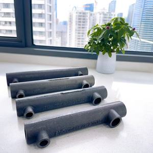 Hbqd GTZQ4-18 sắt bền vữa tay áo vữa đầy cốt thép <span class=keywords><strong>Coupler</strong></span> 350mm chiều dài màu xám cho bê tông cốt thép - Product Image 1