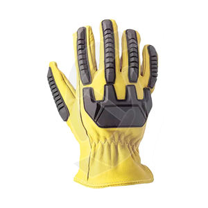 ถุงมือป้องกันการกระแทกหนังวัวหนังแกะทนทานออกแบบได้ตามต้องการ - Product Image 6