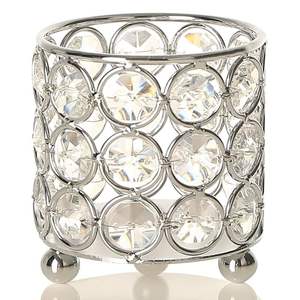 Bougie votive en cristal pour la décoration de la maison Bougeoir votif de festival de lumières de mariage et de café de qualité supérieure - Product Image 4