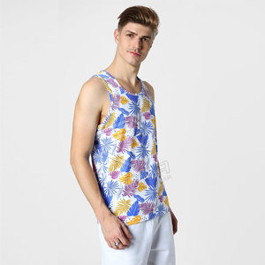 Camiseta Deportiva Personalizada para Hombre, Transpirable, de Secado Rápido, Ecológica, de Poliéster/Algodón, Diseño sin Mangas, para Fitness, Entrenamiento, Casual, Tallas Grandes - Product Image 6