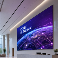 Écran LED intérieur P3.076, mur vidéo LED HD pour salle d'exposition, signalisation numérique et mur LED personnalisé