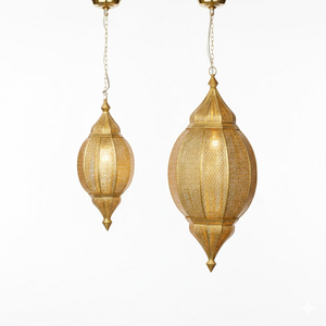 Classic Design Handmade Moroccan <b>Ceiling</b> Pendant Lighting Lamp Brass Metal Gold Finish <b>Hanging</b> Lantern For Home <b>Decoration</b> - Product Image 1