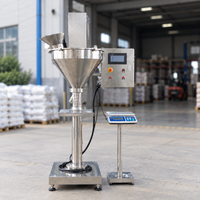 Machine de remplissage automatique de poudre à prix d'usine, à fonctionnement facile, avec doseur à vis sans fin, pour assaisonnements, farine et lait en poudre, destinée à l'emballage industriel