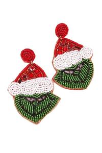 Boucles d'oreilles tendance faites à la main en perles légères, bijoux en perles de rocaille pour femmes à prix avantageux - Product Image 2