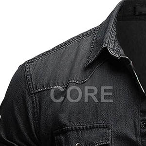 เสื้อยีนส์สำหรับผู้ชายดีไซน์ใหม่เสื้อยีนส์ - Product Image 4