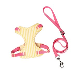 Correa de Pecho Simple de Nailon y Poliéster Transpirable para Perros Pequeños/Medianos, Ajustable, Reflectante, Tipo Chaleco, Lavable a Máquina - Product Image 5