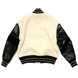 Venta al por mayor de moda personalizada bordado Varsity Leatherman béisbol hombre Varsity chaquetas de alta calidad chaqueta con logotipo personalizado - Product Image 4