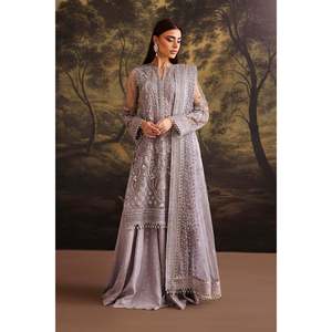 Embroidered Chiffon <b>Net</b> <b>Fabric</b> SF-4379 - Product Image 1