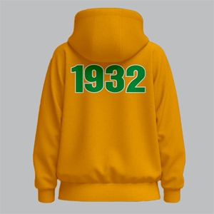 Sudaderas con capucha personalizadas de la Hermandad Chi Eta Phi de invierno de alta calidad para mujer, ropa informal con capucha transpirable antibolitas, logotipo frontal con letra - Product Image 4