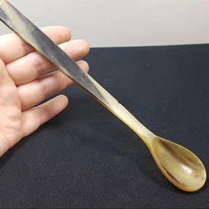 Cubiertos de cuchara de cuerno de vaca con tamaño personalizado y pulido de espejo Mango de último diseño para uso en la cocina Precio - Product Image 4