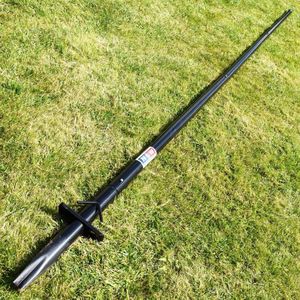 Cage d'entraînement et de pratique essentielle pour le cricket avec filet, poteau en fer noir - Product Image 4