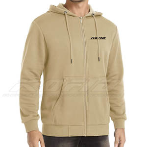 Sudadera con capucha para hombre con cremallera completa, ligera, informal, para deporte y estilo urbano - Product Image 4