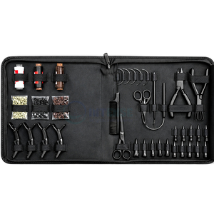 Kit de Herramientas de Acero Inoxidable para Extensiones de Cabello con Alicates, Aguja de Bucle y Gancho para Puntas de Anillo Micro/Nano - Ligero y Reutilizable - Product Image 4