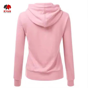 เสื้อกันหนาวมีฮู้ดสำหรับผู้หญิงเสื้อฮู้ดแบบสตรีทโอเวอร์ไซส์เปิดไหล่ตกโลโก้ออกแบบได้ตามที่ต้องการ - Product Image 2