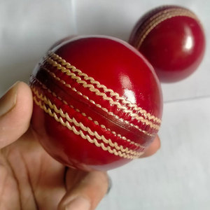 Alta calidad logotipo personalizado nueva bola dura de Cricket al por mayor diferente estilo de cuero BOLA DE Cricket - Product Image 6