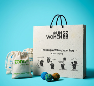 Bolsas de Papel para Compras Impresas Personalizadas con Logotipo |   Bolsas de Papel Kraft Ecológicas al por Mayor Boxit.pk - Product Image 3