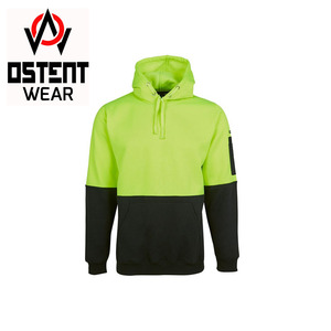 Sweat-shirt zippé sur mesure pour hommes et femmes, sweat à capuche d'hiver chaud avec poches, option bicolore, nouvelle collection - Product Image 6