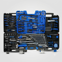 Ensemble d'outils domestiques OEM 86 pièces en gros, boîte de tournevis mécaniques, jeu de douilles à cliquet en acier CRV, mallette à outils portable OEM/ODM
