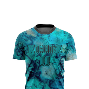 Uniformes de fútbol personalizados de alta calidad, diseño impreso en verde para adultos con nuevo logotipo y conjuntos de entrenamiento de equipos - Product Image 4