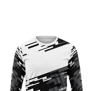 Camiseta ligera de manga larga para hombre, respetuosa con el medio ambiente, camiseta de manga larga con estampado de sublimación para hombre de alta calidad - Product Image 3