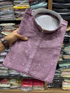 Meilleures ventes : Kurta pyjama classique pour homme, manches longues, tenue traditionnelle pour les fonctions et les célébrations, approvisionnement mondial - Product Image 6