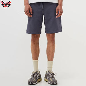 2023 pantalones cortos de chándal para hombre de alta calidad al por mayor nuevo diseño personalizado precio barato pantalones cortos de chándal para hombre en color azul - Product Image 2